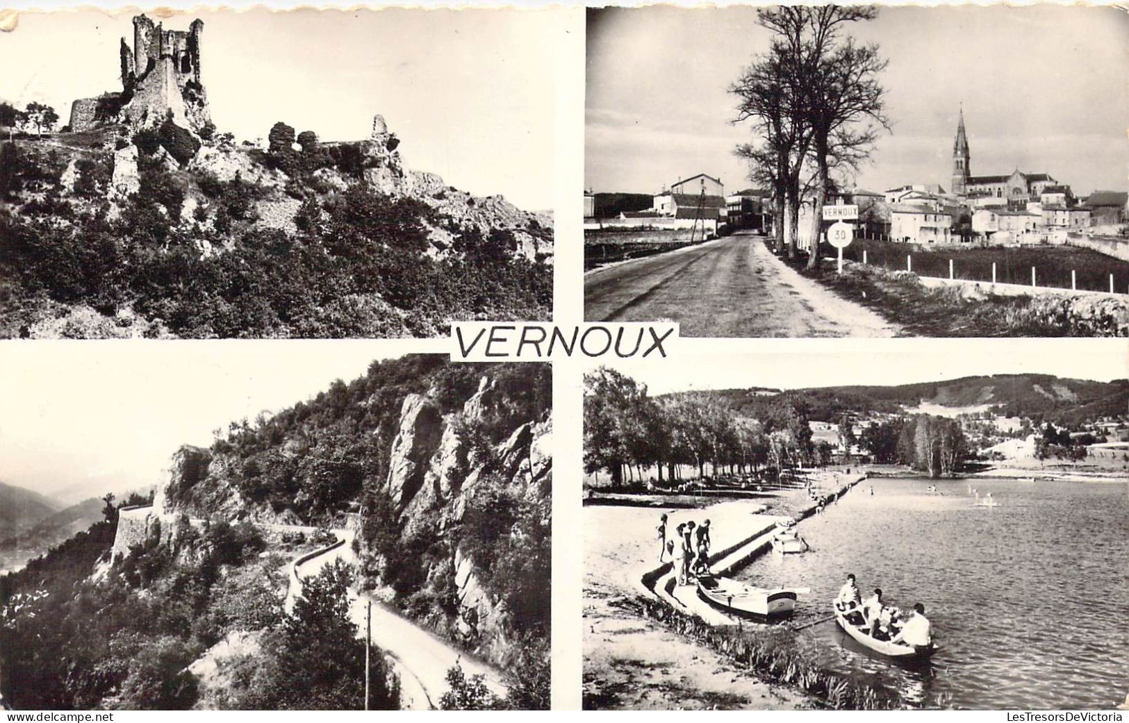 FRANCE - 07 - VERNOUX - Multivues - Editions J CELLARD - Carte Postale Ancienne - Vernoux