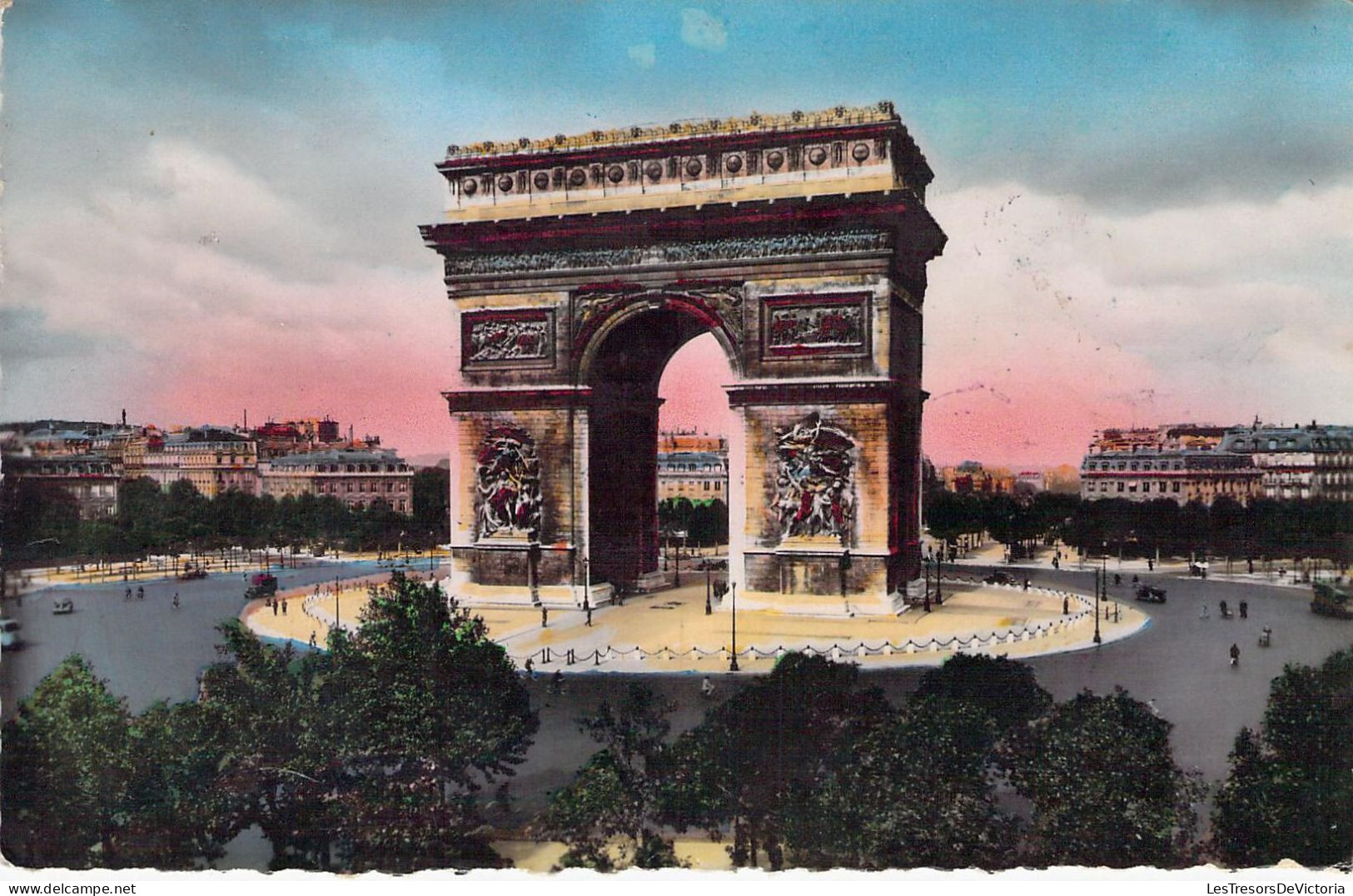 FRANCE - 75 - PARIS - ARC DE TRIOMPHE  - Carte Postale Ancienne - Arc De Triomphe