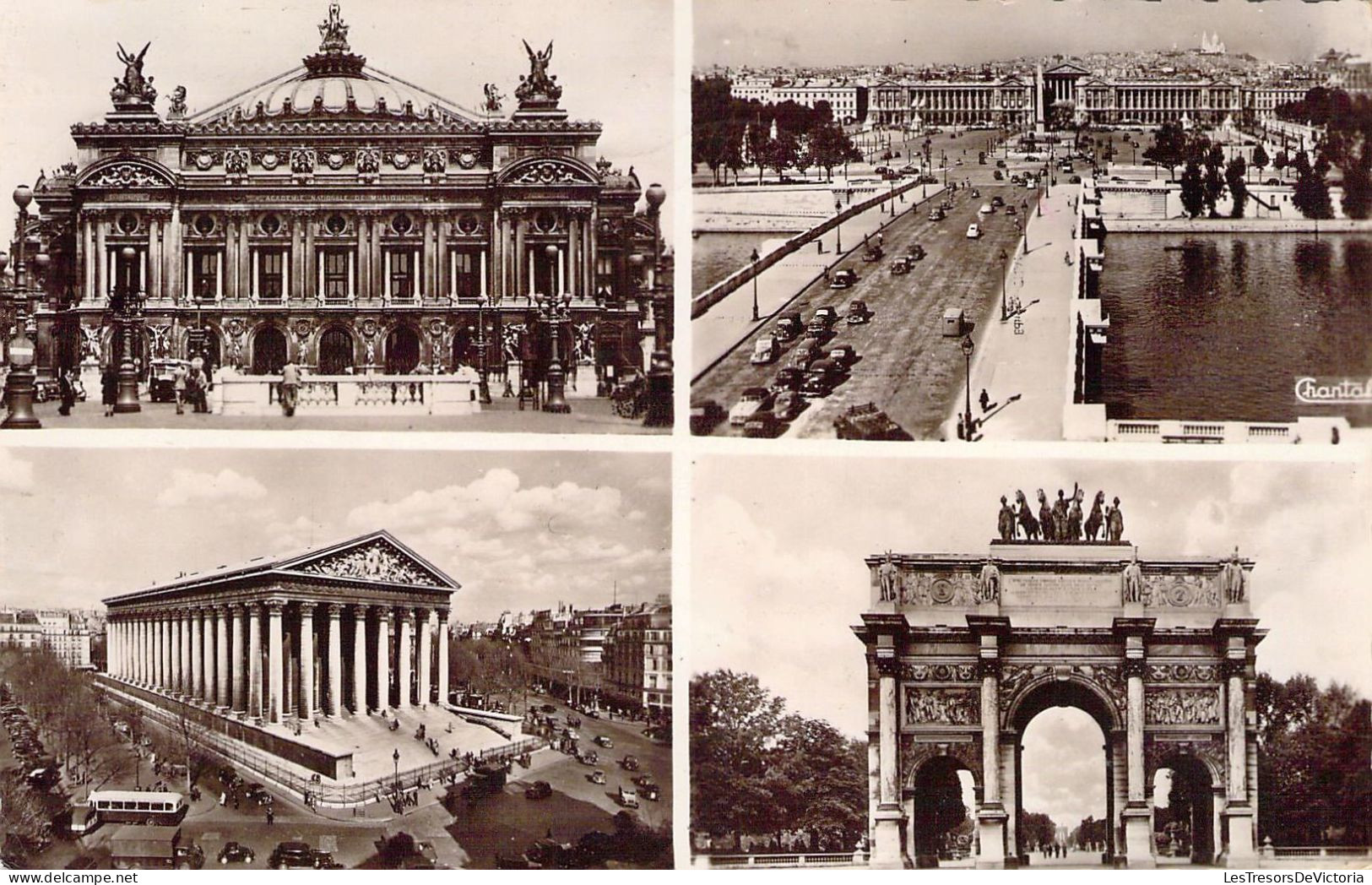 FRANCE - 75 - PARIS - Multi Vues - Carte Postale Ancienne - Viste Panoramiche, Panorama