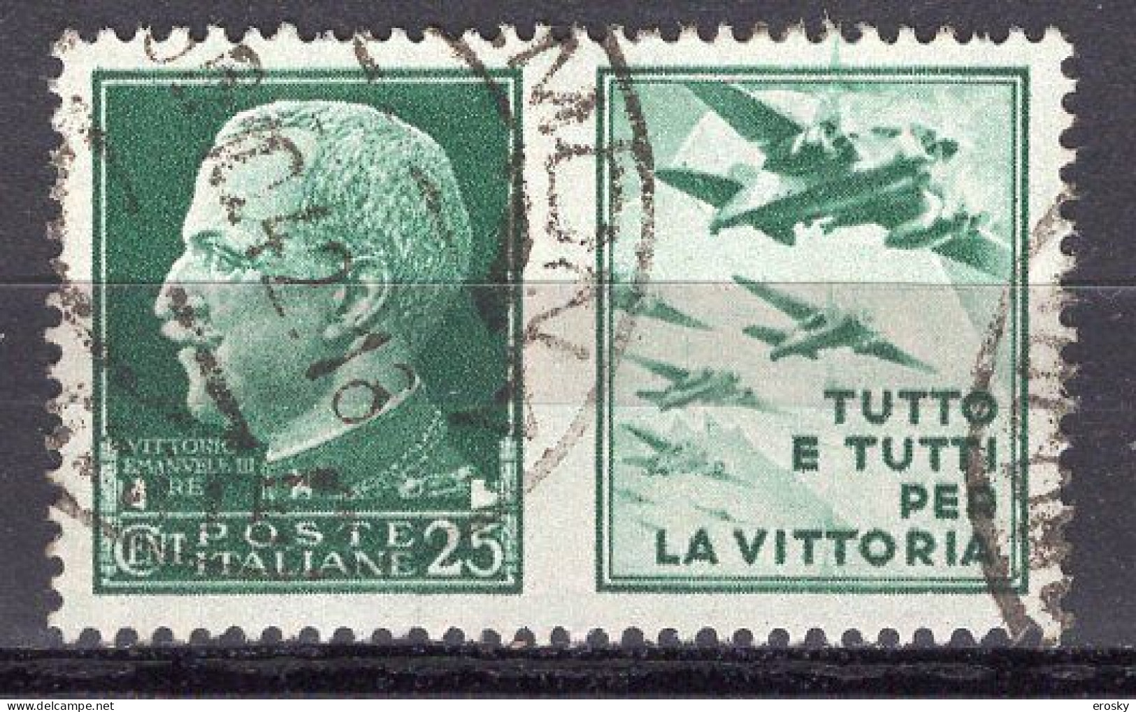 Z5983 - ITALIA REGNO PROPAGANDA DI GUERRA SASSONE N°3 - Oorlogspropaganda