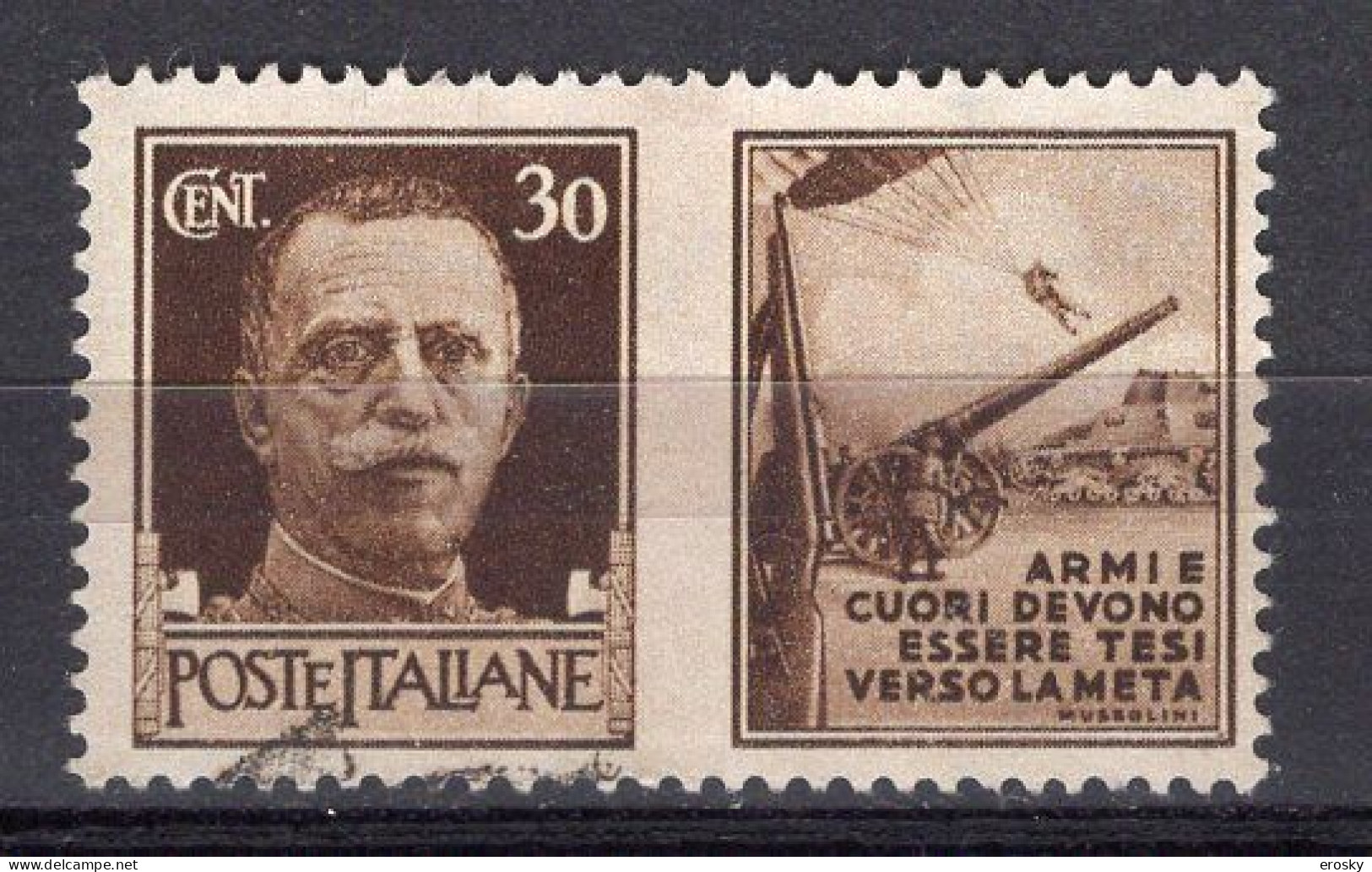 Z5985 - ITALIA REGNO PROPAGANDA DI GUERRA SASSONE N°6 - Propaganda Di Guerra