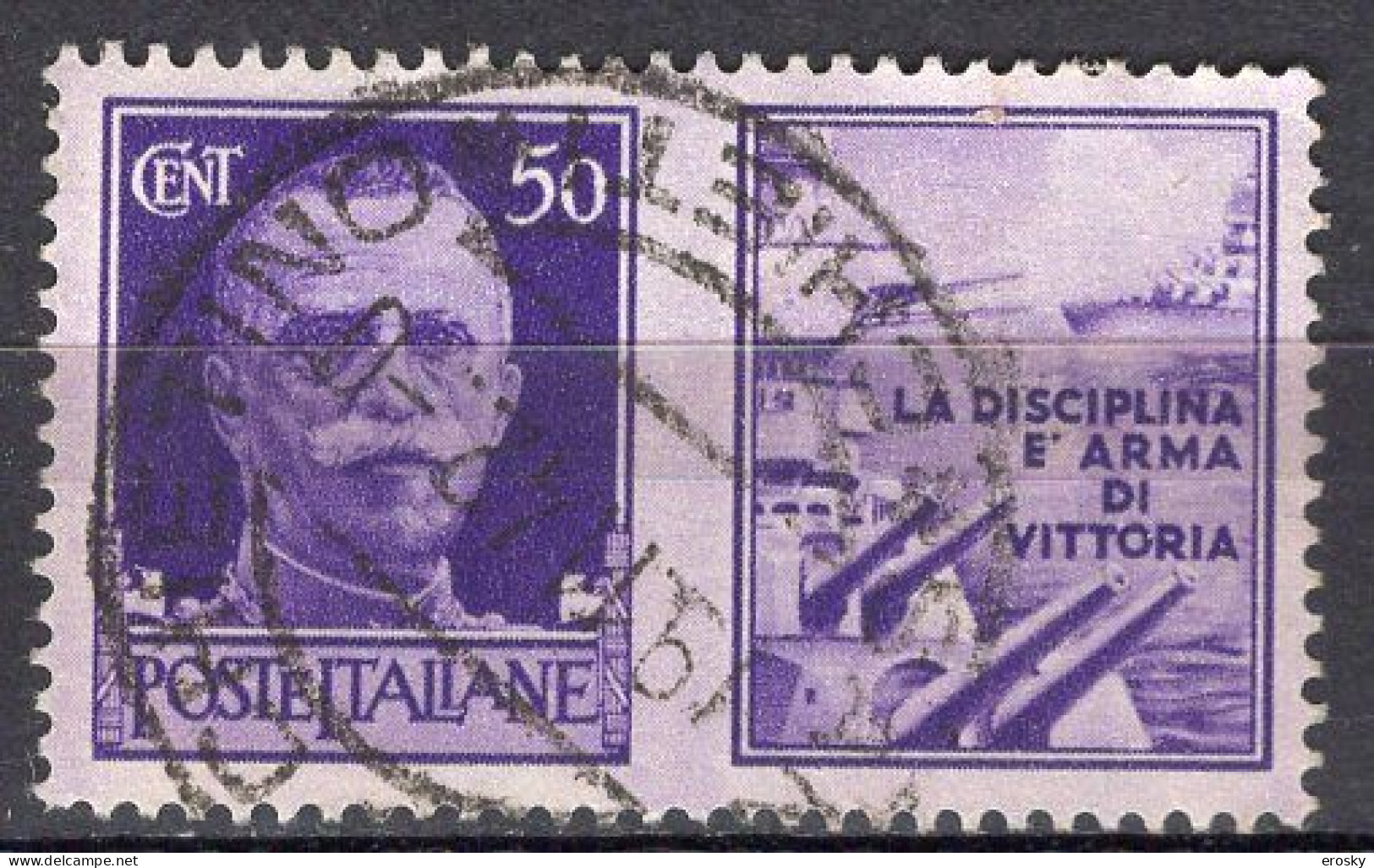 Z5988 - ITALIA REGNO PROPAGANDA DI GUERRA SASSONE N°9 - Oorlogspropaganda