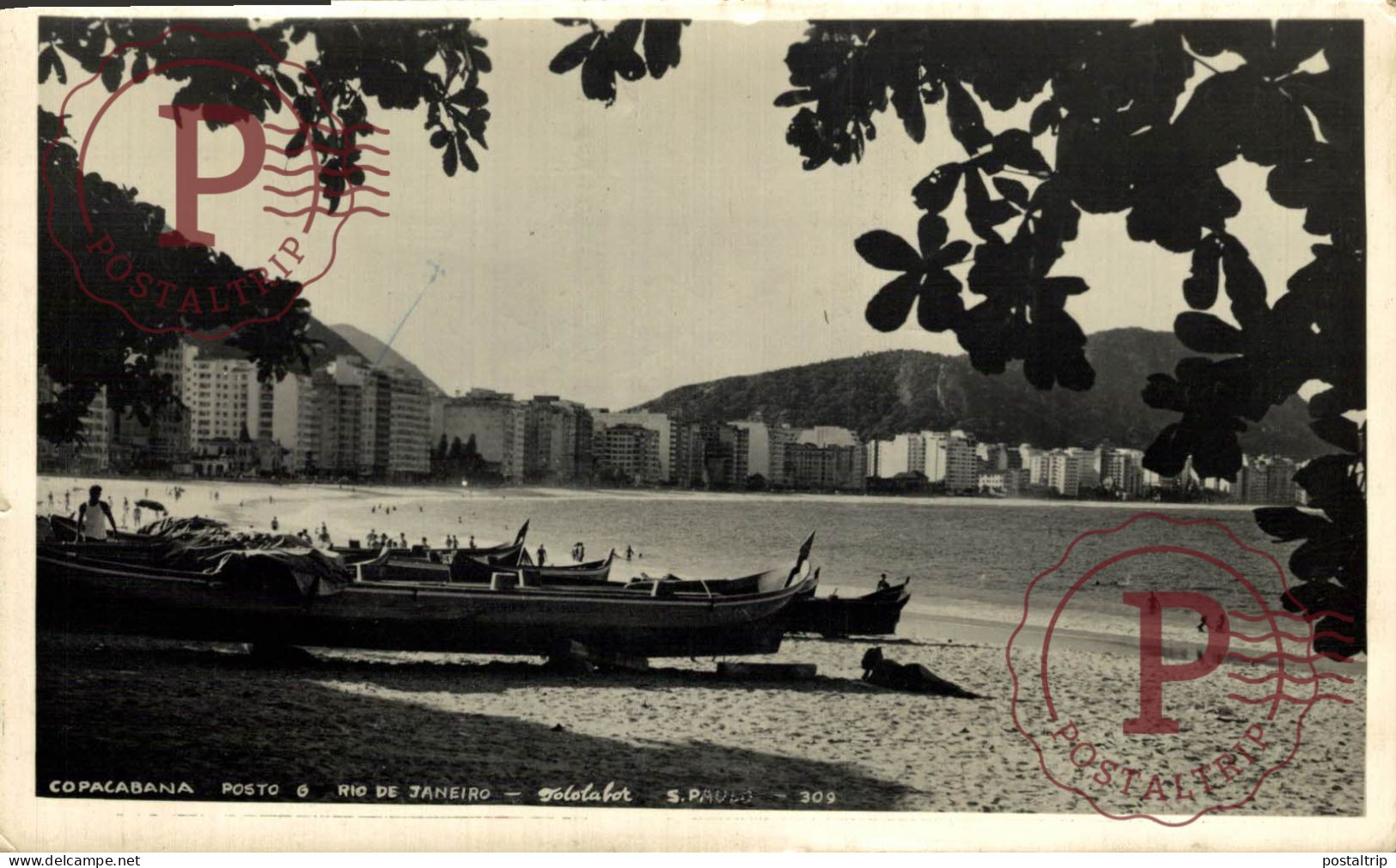 BRASIL. BRESIL - RIO DE JANEIRO. Copacabana - Posto 6 - Copacabana