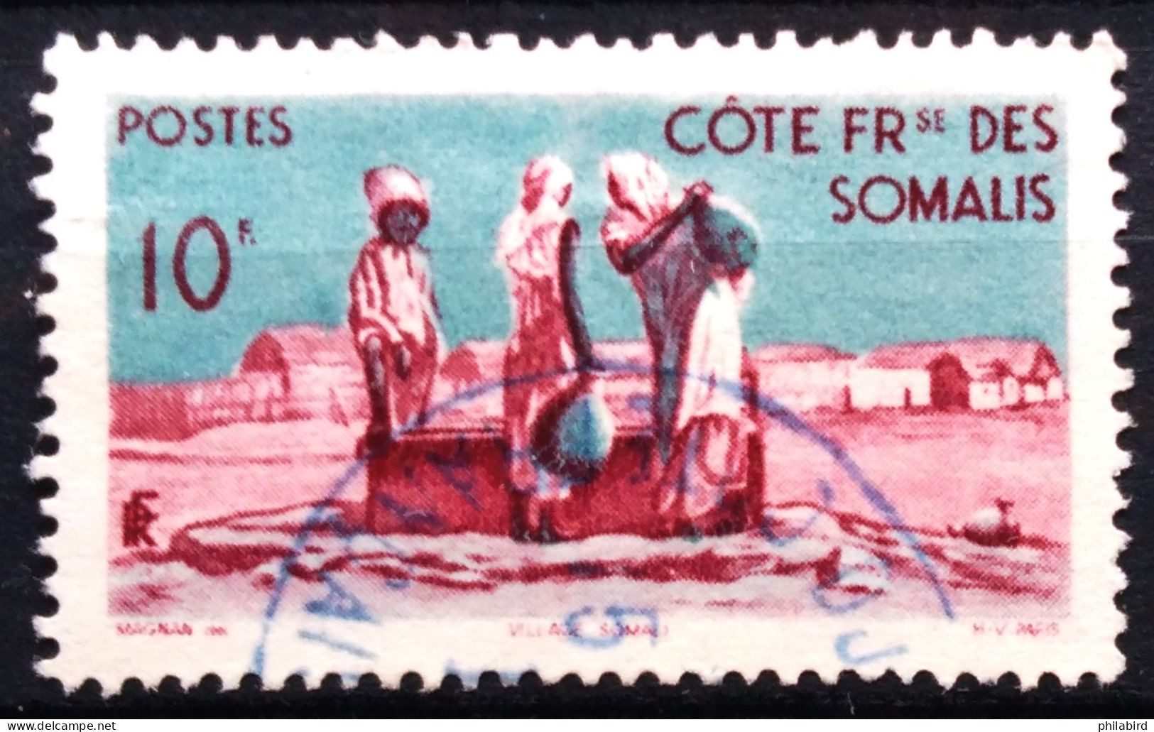 COTES DES SOMALIS                      N° 279                        OBLITERE - Oblitérés