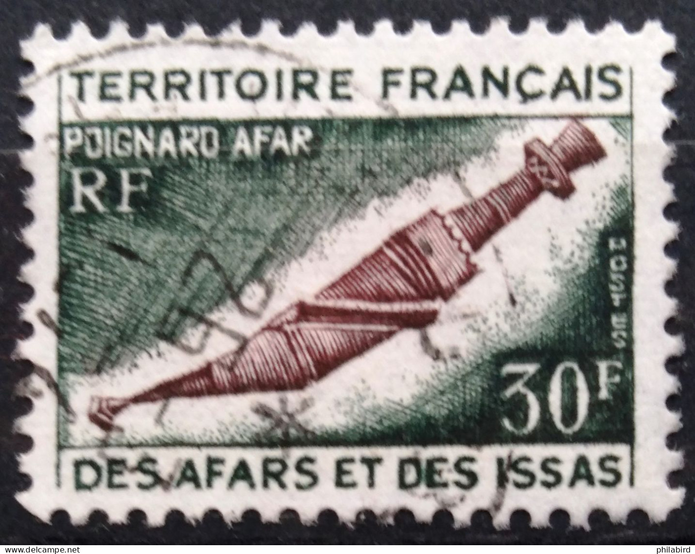 AFARS ET ISSAS                      N° 383                        OBLITERE - Usati