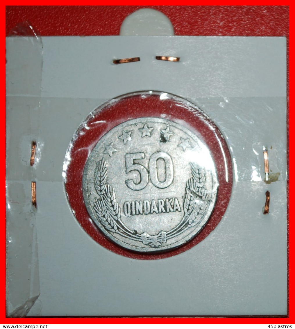 * CHINA: ALBANIA SOCIALIST REPUBLIC (1945-1990) 50 QINDARKA 1964! IN HOLDER!·  LOW START · NO RESERVE! - Albanien