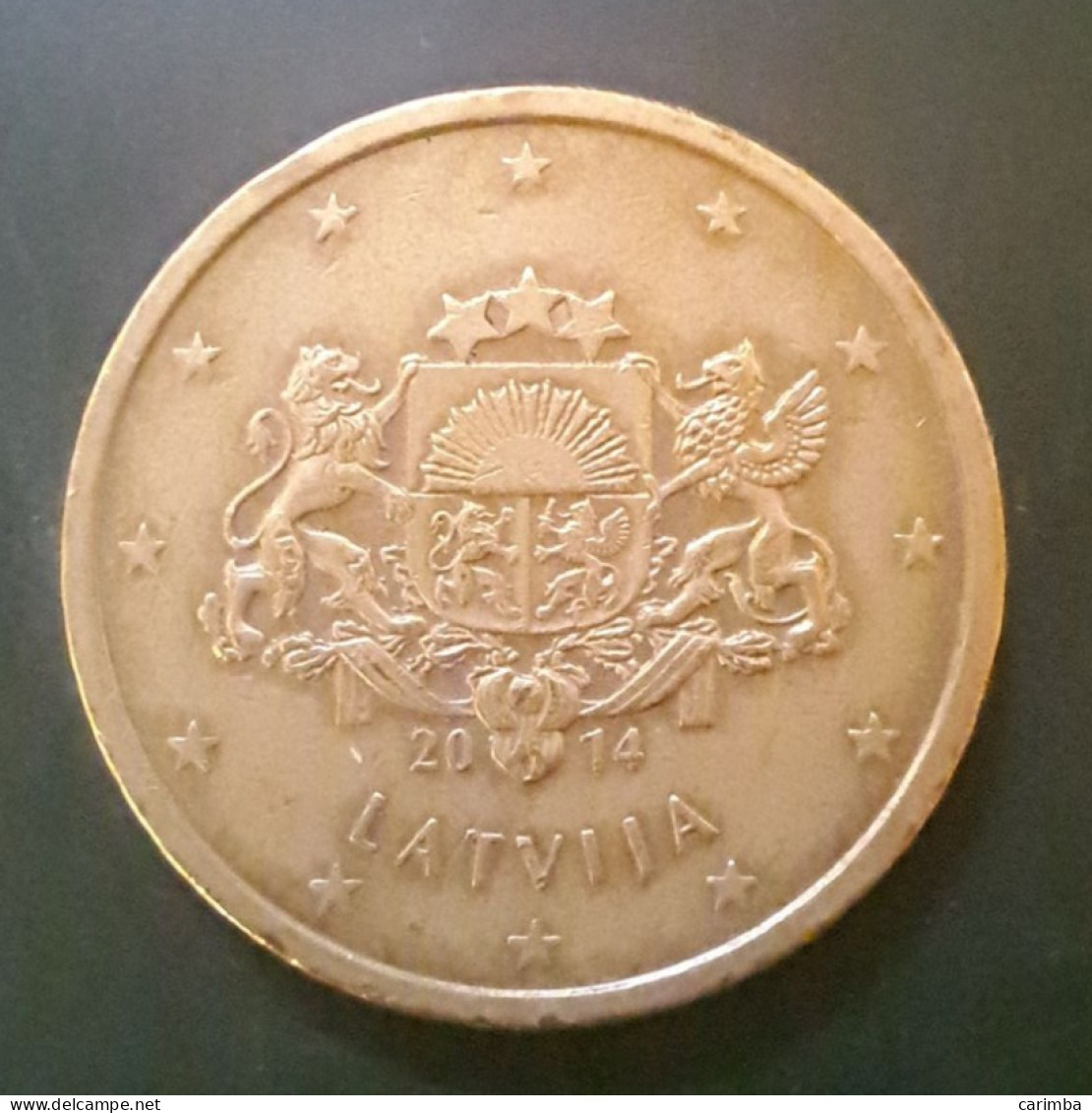 50 EUROCENT 2014 LETTONIA - Latvia