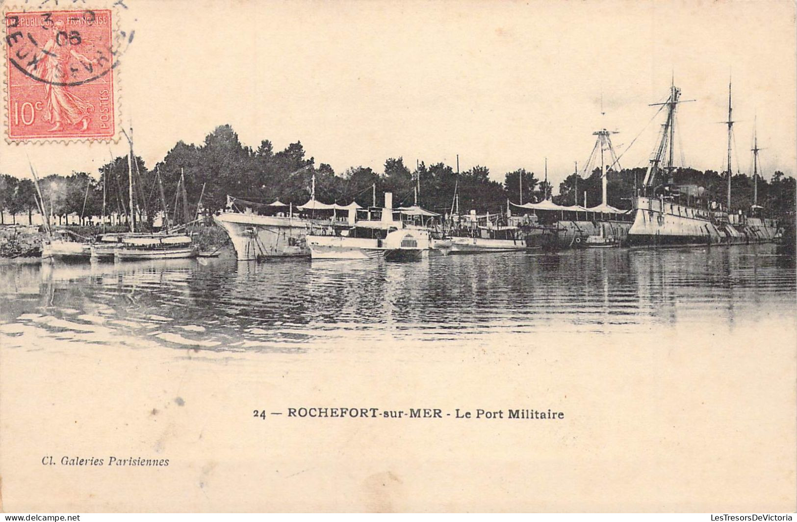 FRANCE - 17 - ROCHEFORT SUR MER - Le Port Militaire - Carte Postale Ancienne - Rochefort