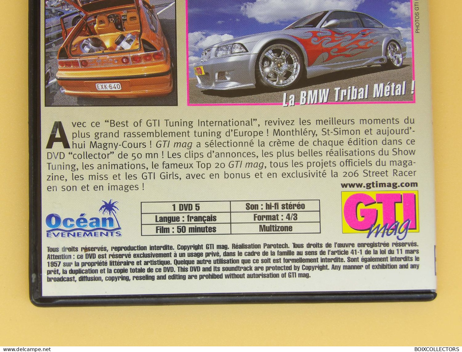 DVD BEST OF  GTI TUNING INTERNATIONAL - GTI MAG - Car Racing - F1