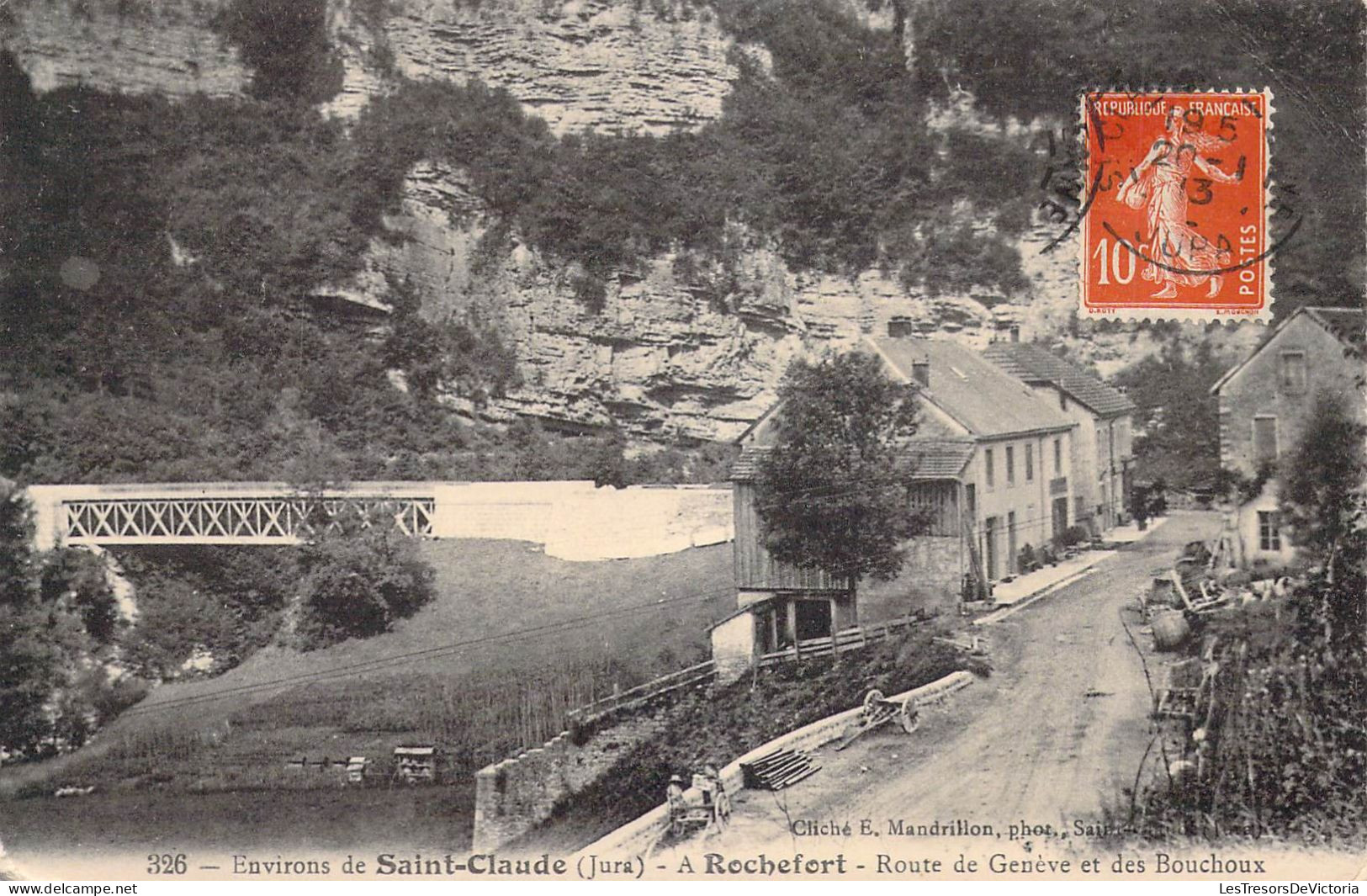 FRANCE - 17 - ROCHEFORT - Environs De Saint Claude - Route De Genève Et Des Bouchoux - Carte Postale Ancienne - Rochefort