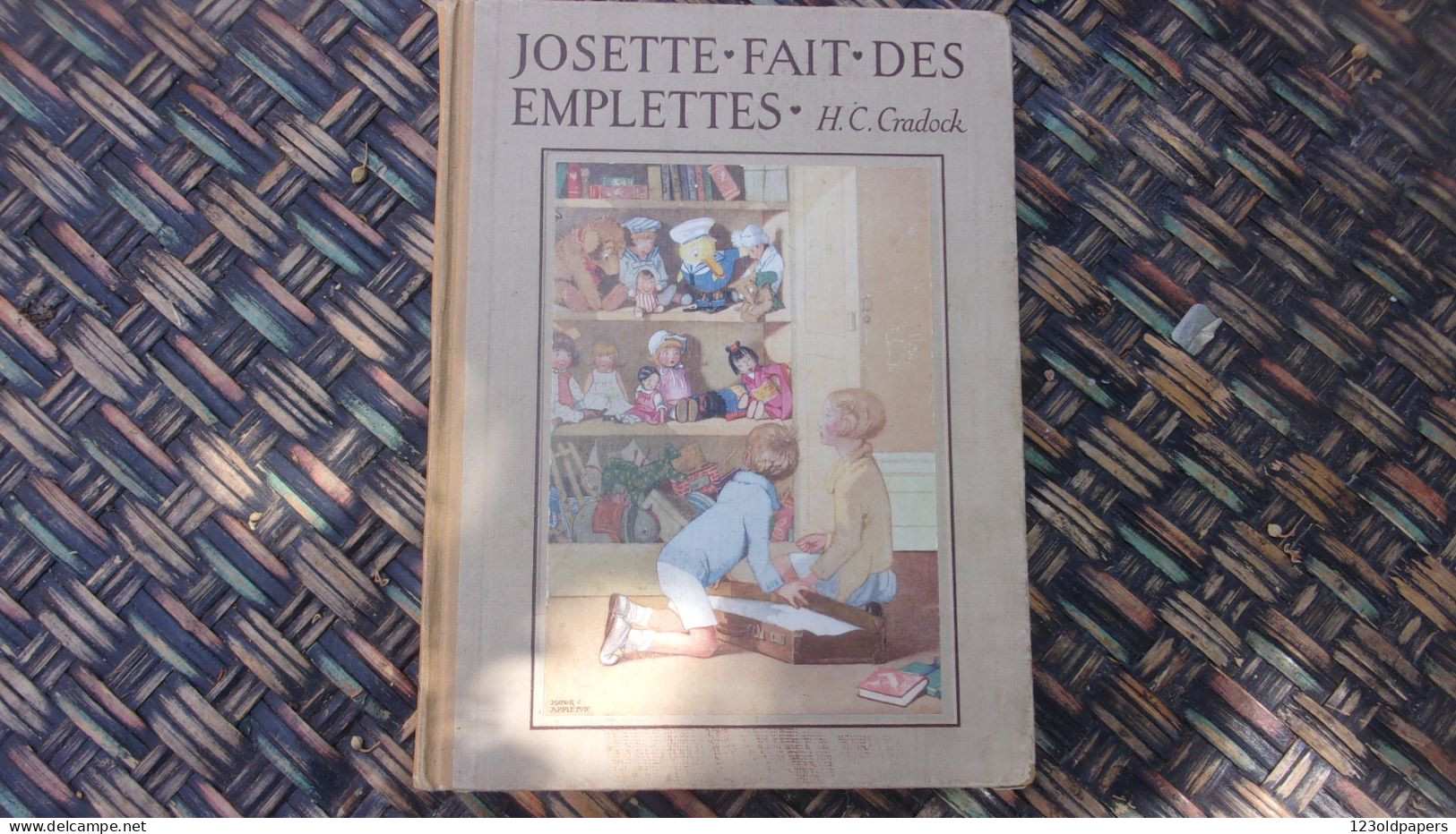 ENFANTINA Josette Fait Des Emplettes. Adapté De L'anglais Par Gisèle Vallerey. Illustré Par Honor C. Appleton. - 1901-1940