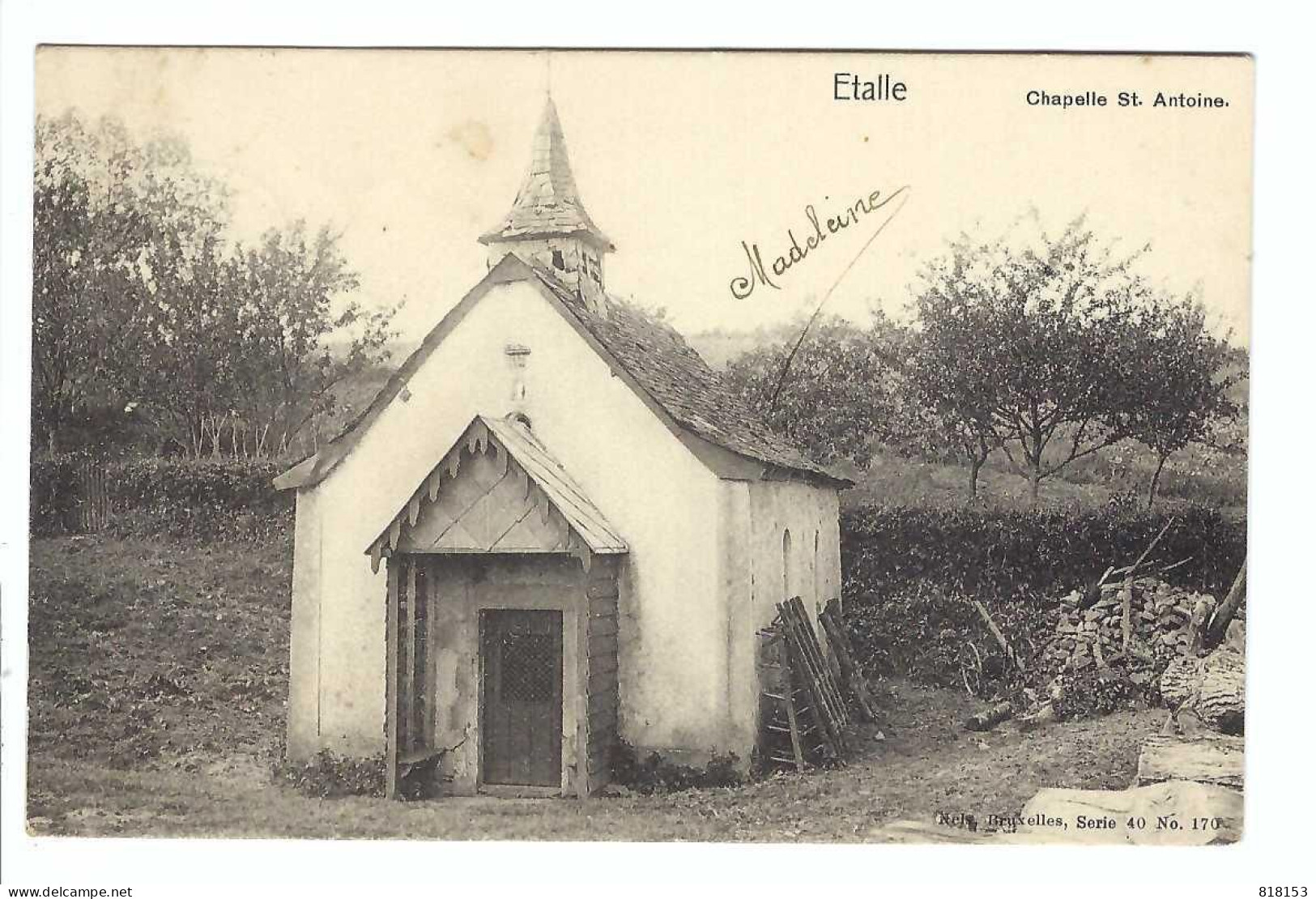 Etalle    Chapelle St-Antoine  1905 - Etalle