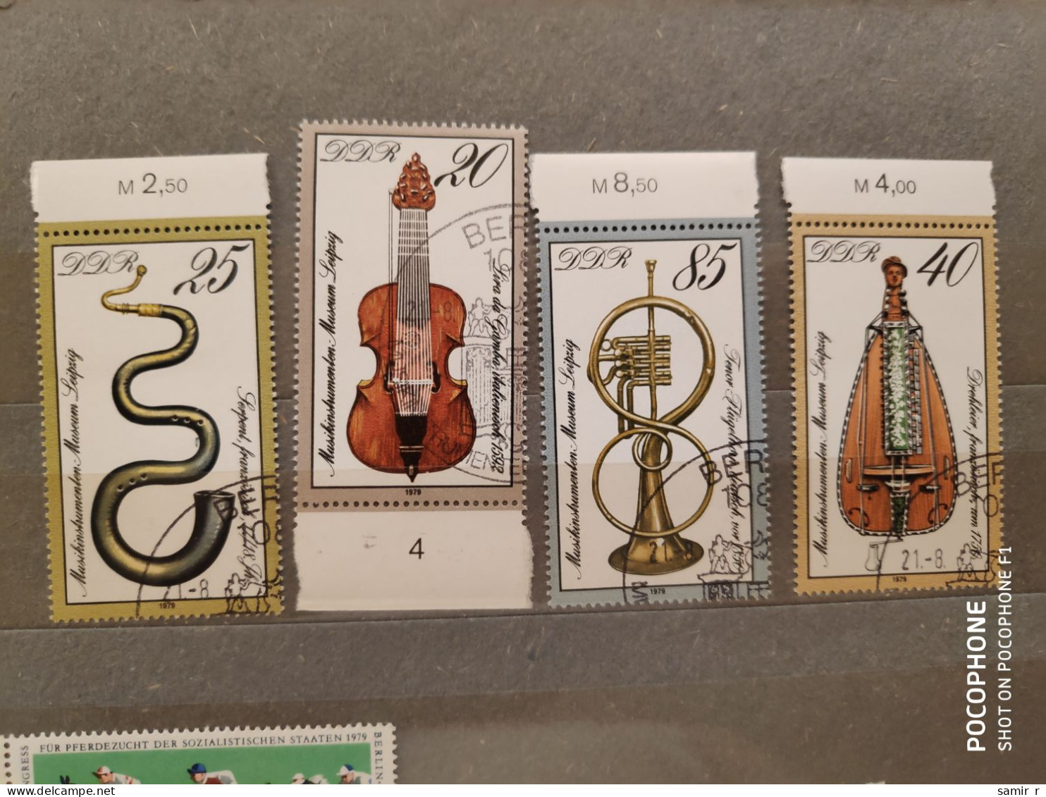 1979 Germany Musical Instruments  (F19) - Gebraucht