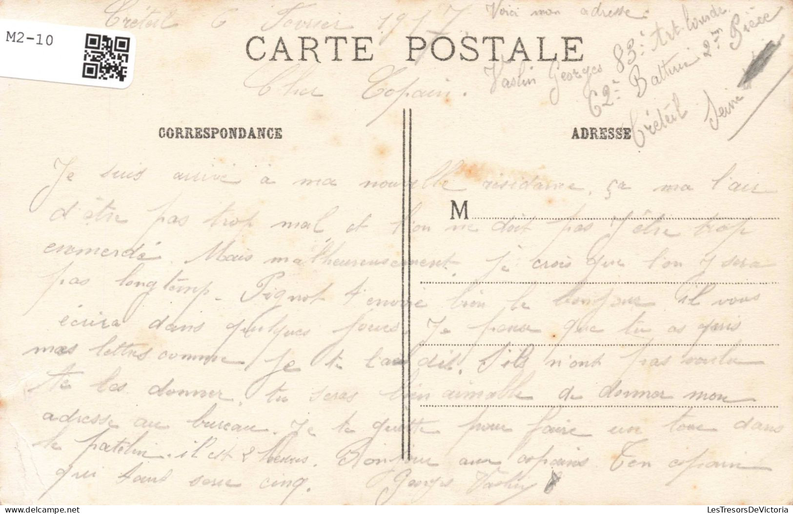FRANCE - CRETEIL - La Grande Rue Et Le Monument Du Général Ladreit De La Charrière - E. M. - Carte Postale Ancienne - Creteil