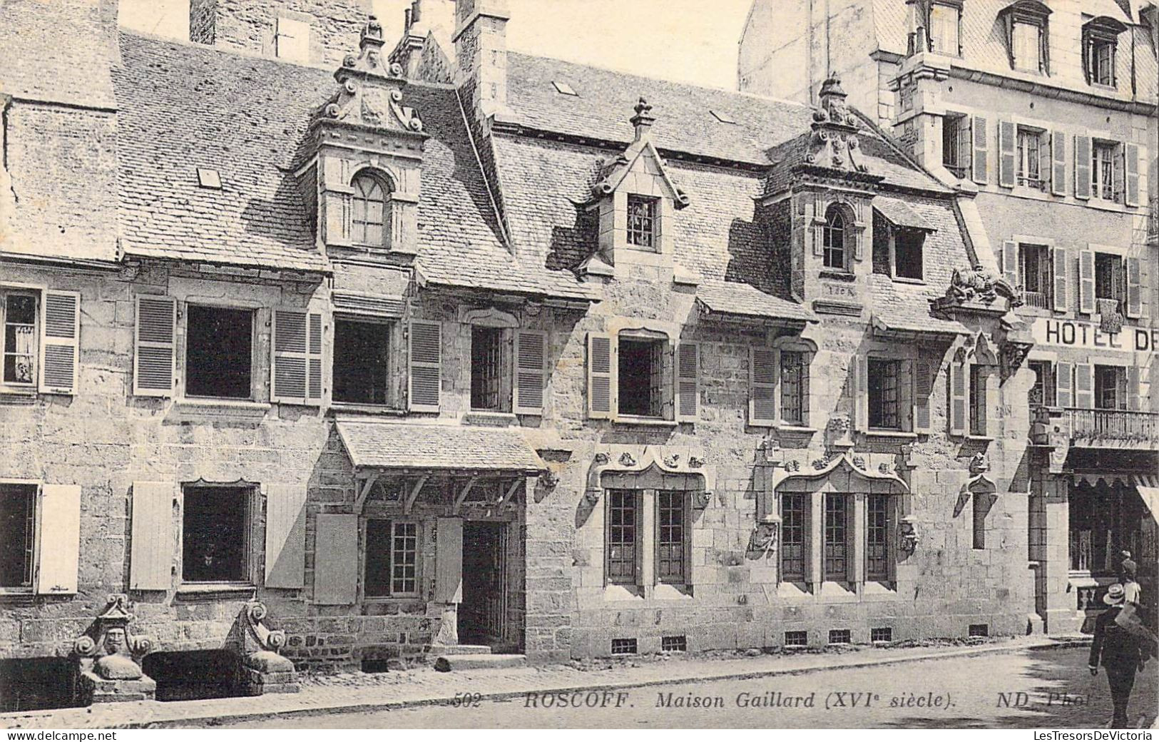 FRANCE - 29 - ROSCOFF - Maison Gaillard XVIe Siècle - Carte Postale Ancienne - Roscoff