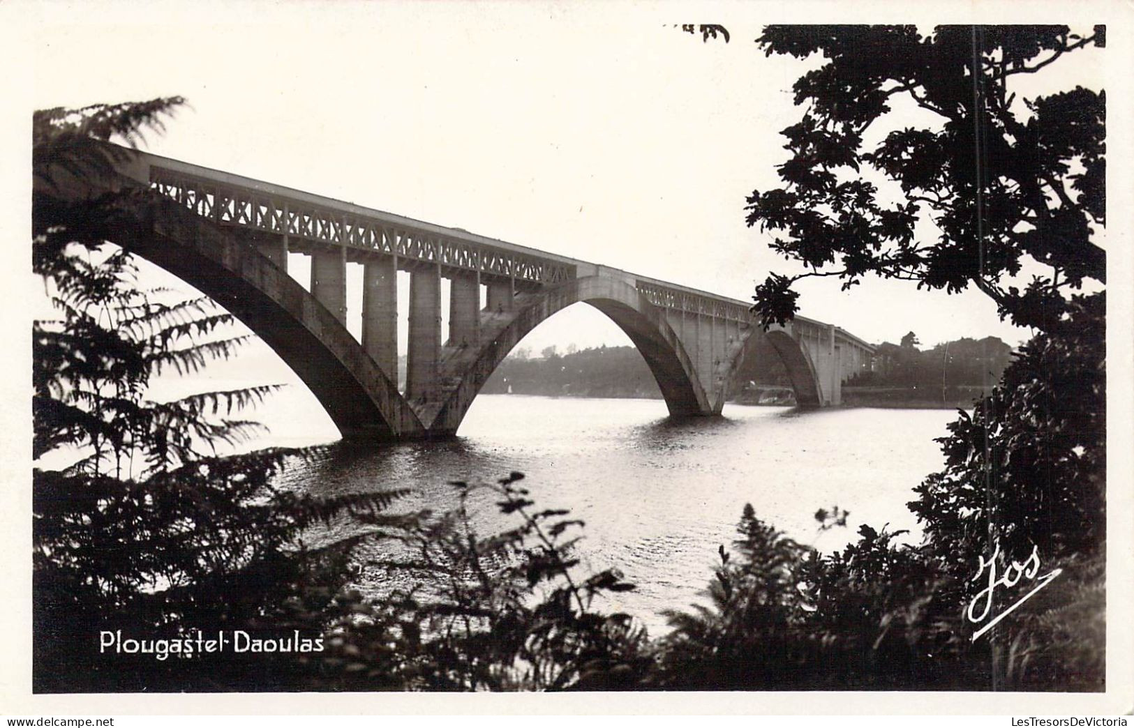 FRANCE - 29 - PLOUGASTEL DAOULAS - Pont Albert Louppe - Carte Postale Ancienne - Plougastel-Daoulas