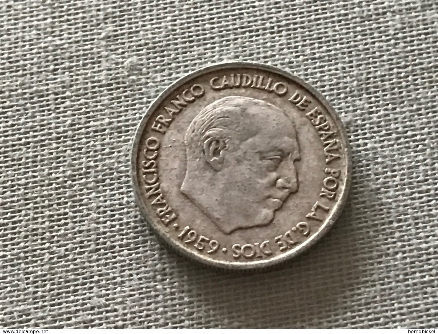 Münzen Münze Umlaufmünze Spanien 10 Centimos 1959 - 10 Centesimi