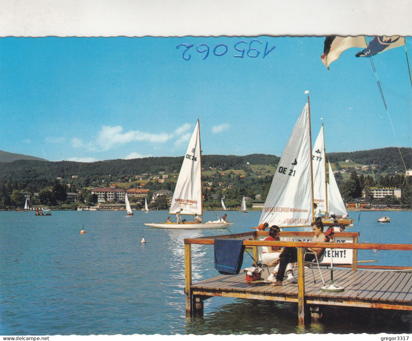 D1926) Segelfreuden In VELDEN Am WÖRTHERSEE -  Der Österr. Riviera - Kärnte - SEGELBOOT Details - Velden