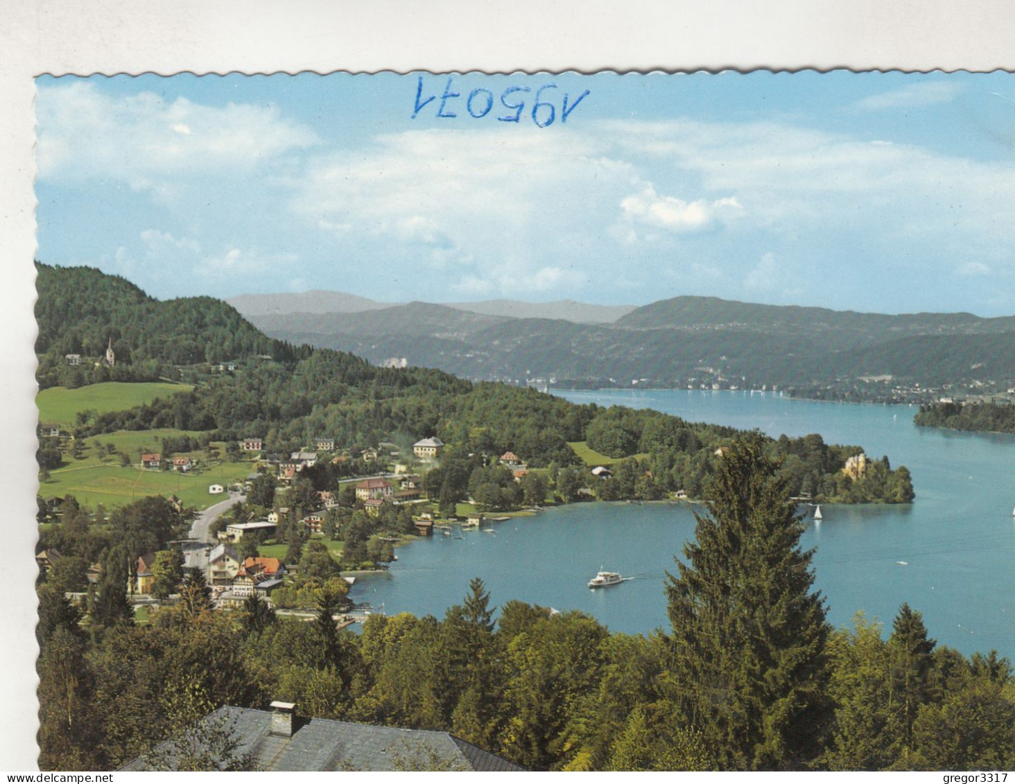 D1928) REIFNITZ Am WÖRTHERSEE Gegen Pörtschach - Kärnten Straße Dach Schiff - Maria Wörth