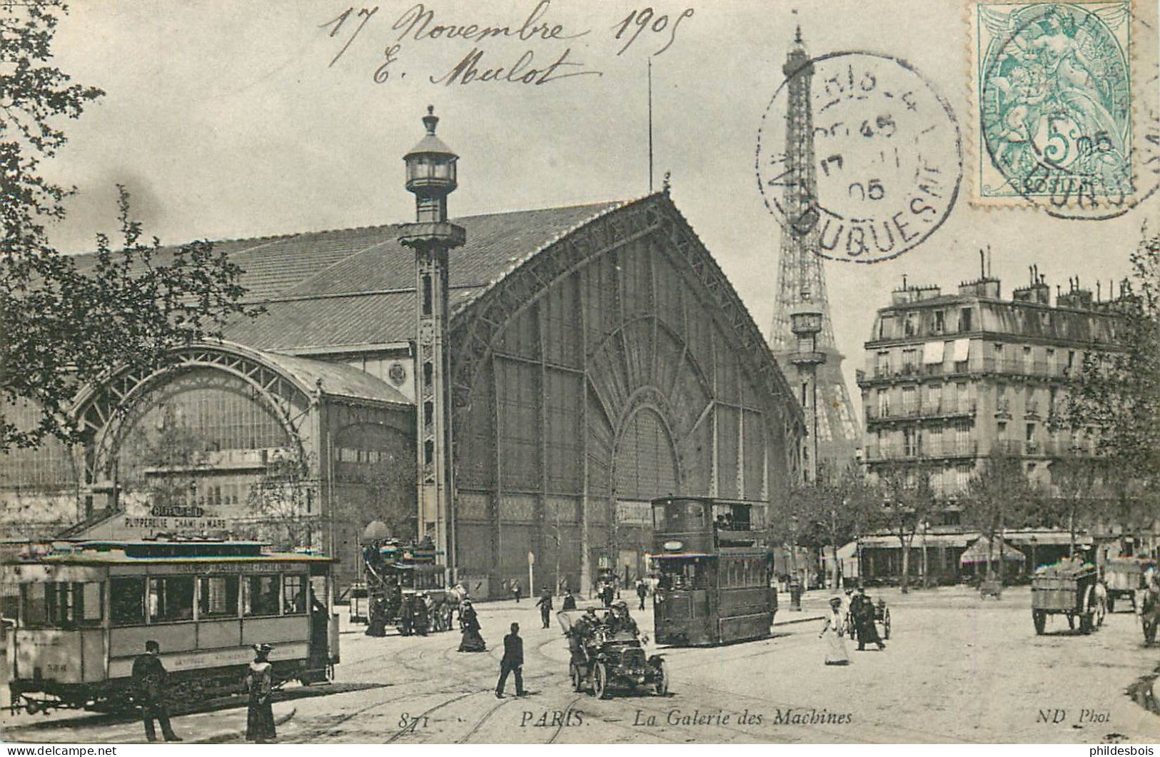 PARIS 7eme Arrondissement   La Galerie Des Machines - Paris (07)