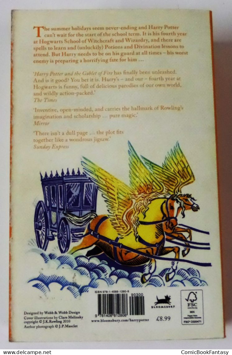 Harry Potter And The Goblet Of Fire Signature Export Edition 9781408812808 Rare (Read Description) - Otros & Sin Clasificación