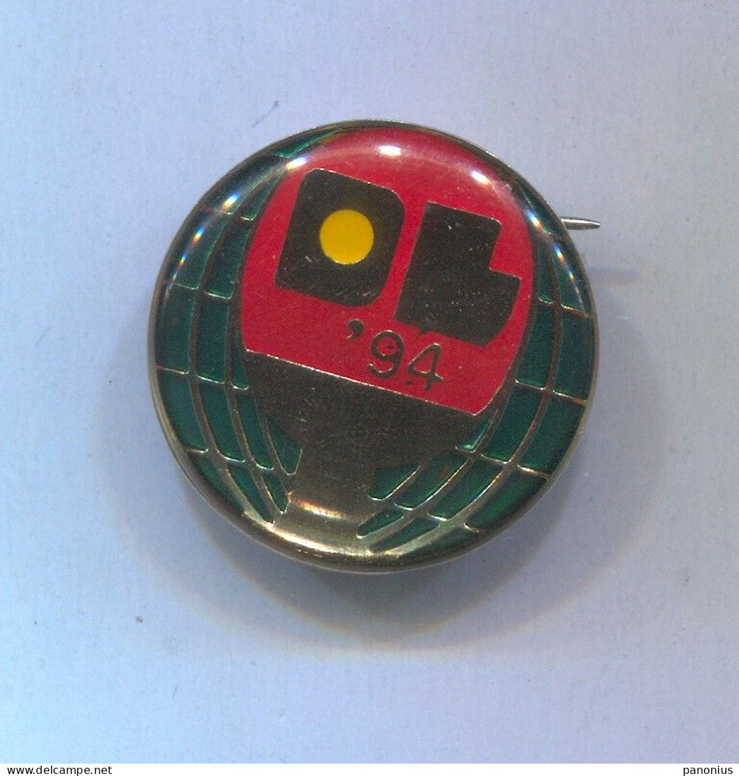 Table Tennis Tischtennis Ping Pong - Asian Games, Vintage Pin  Badge Abzeichen - Tennis De Table