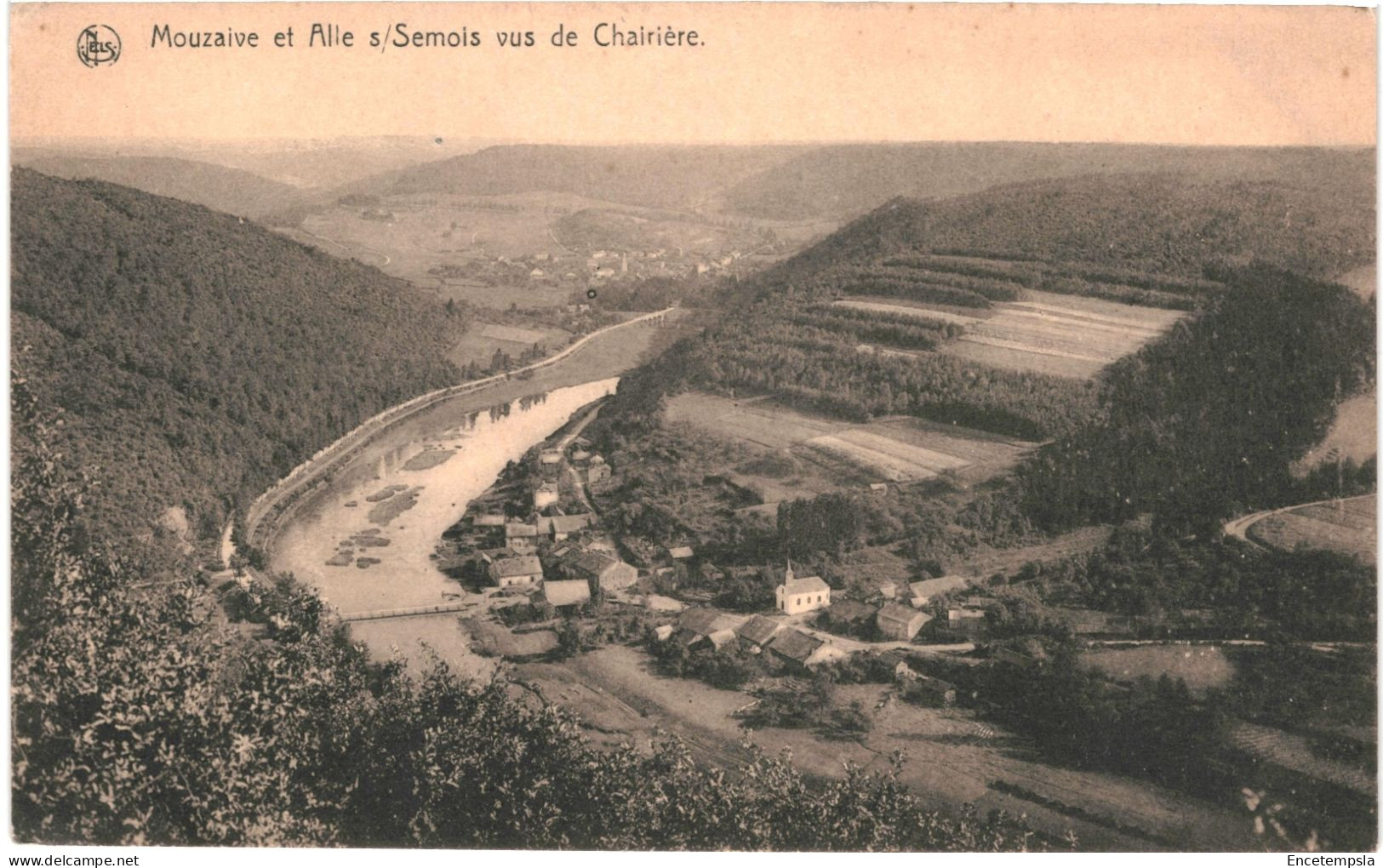 CPA  Carte Postale Belgique  Mouzaive Et Alle Sur Semois Vu De Charière  VM69622 - Vresse-sur-Semois