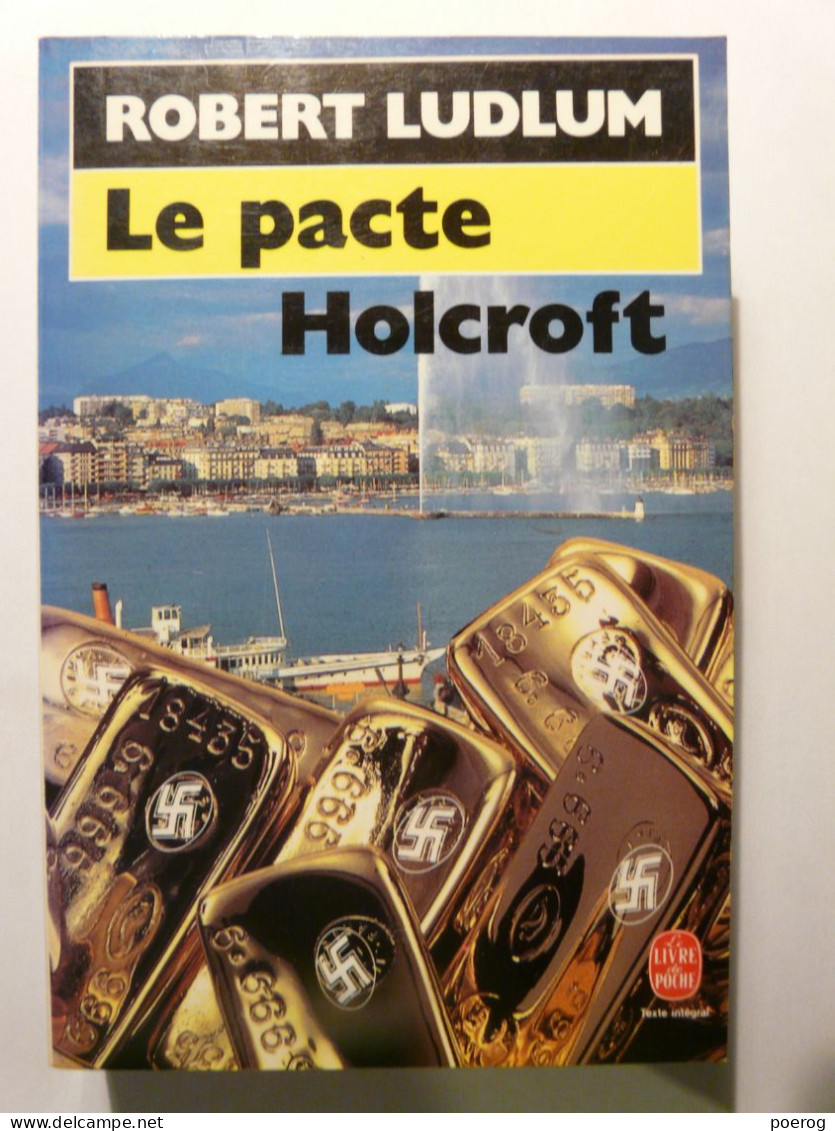 ROBERT LUDLUM - LOT DE 6 LIVRES - OSTERMANN WEEK END LE PACTE HOLCROFT LA VENGEANCE DANS LA PEAU LA TRAHISON PROMETHEE