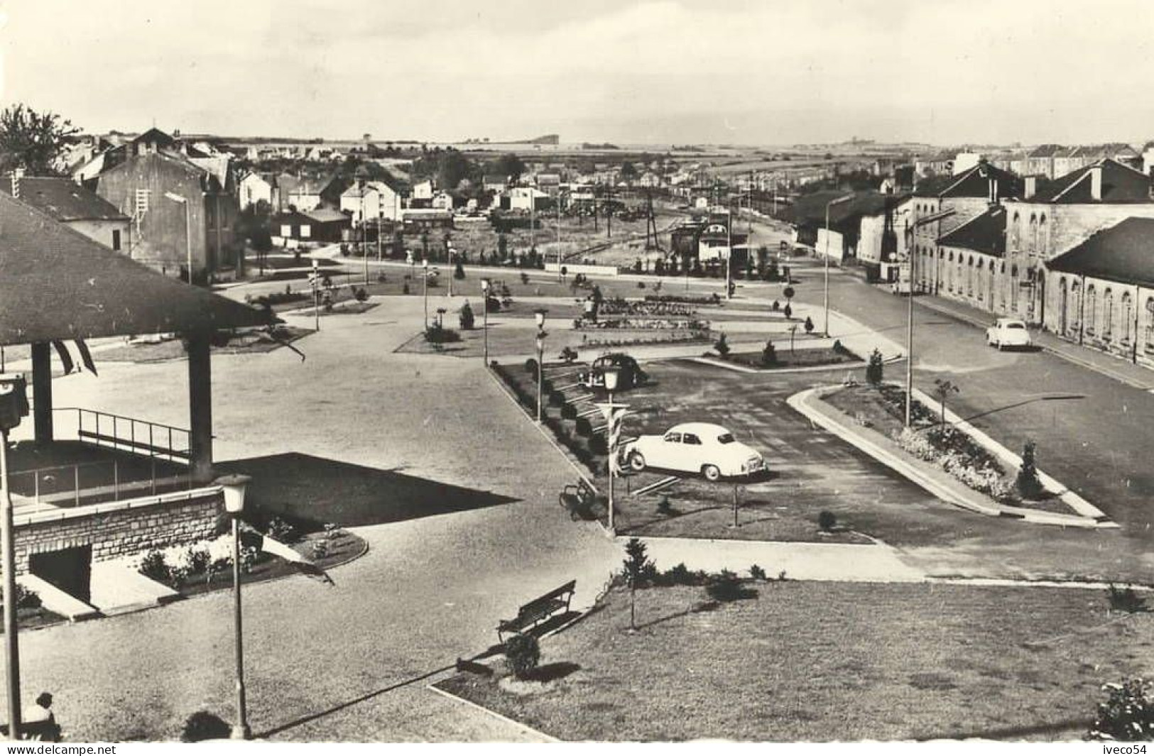 1958  Athus  " Place De La Gare " - Aubange