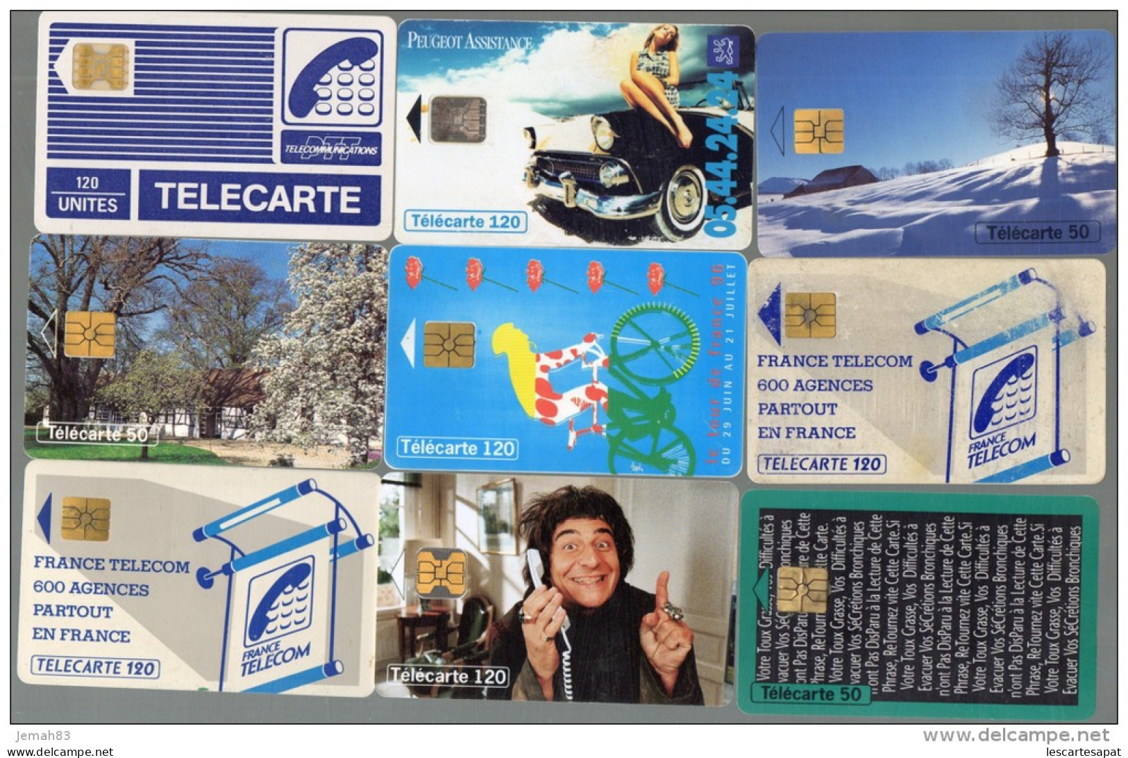 LOT DE 20 TELECARTES (LOT LILOU 13 ) - Lots - Collections