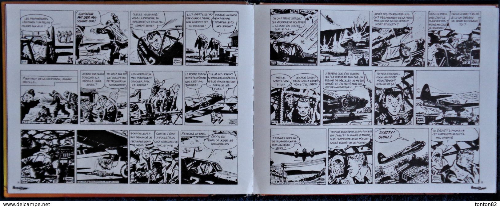 Frank Robbins - Johnny Hazard - Guerre En Orient - Vol 1 - 1944 / 1945 - Gilou - Glénat - ( E.O 1988 ) . - Margerin