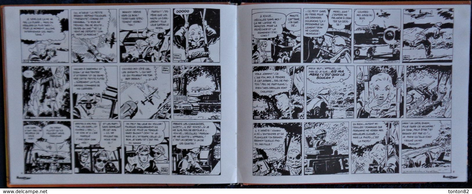 Frank Robbins - Johnny Hazard - Guerre en Orient - Vol 1 - 1944 / 1945 - Gilou - Glénat - ( E.O 1988 ) .