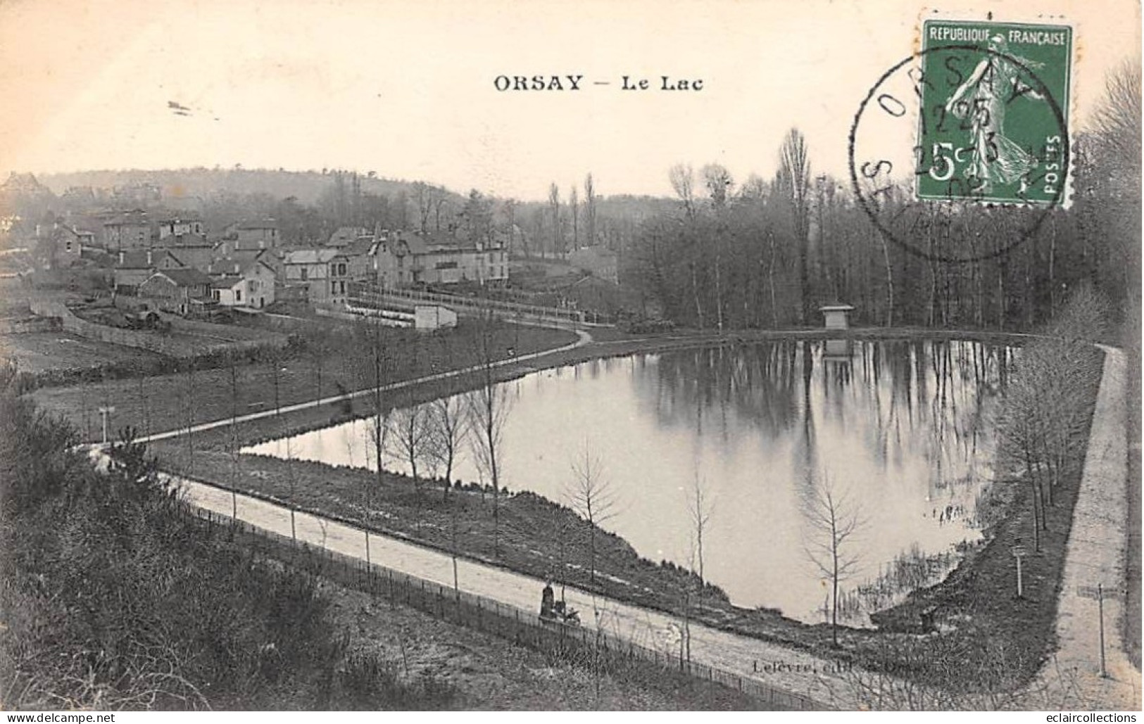 Orsay          91         Le Lac .    -  3  - (voir Scan) - Orsay