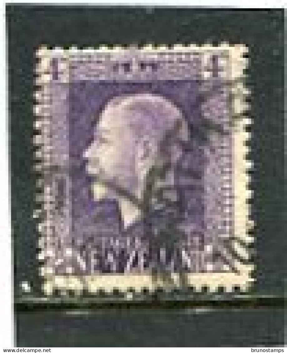 NEW ZEALAND - 1915  4d  KGV  VIOLET   FINE USED  SG 422 - Gebraucht