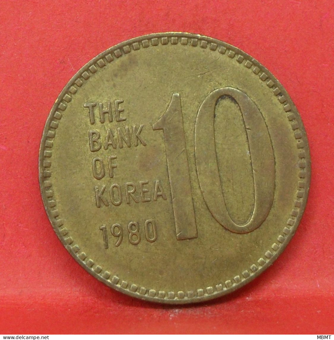 10 Won 1980 - TTB - Pièce De Monnaie Corée Du Sud - Article N°6301 - Corée Du Sud