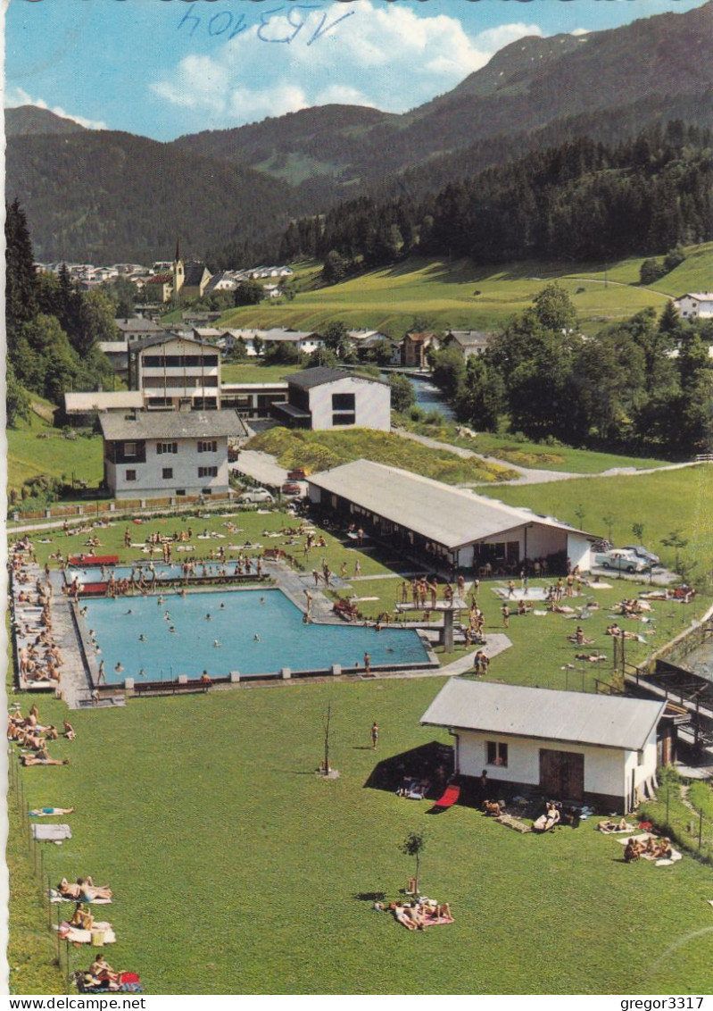 D1947) 3 Schöne AK FIEBERBRUNN - Tirol - Kirche Schwimmbad - Gasthof Lärchfilz Hochalm - Fieberbrunn