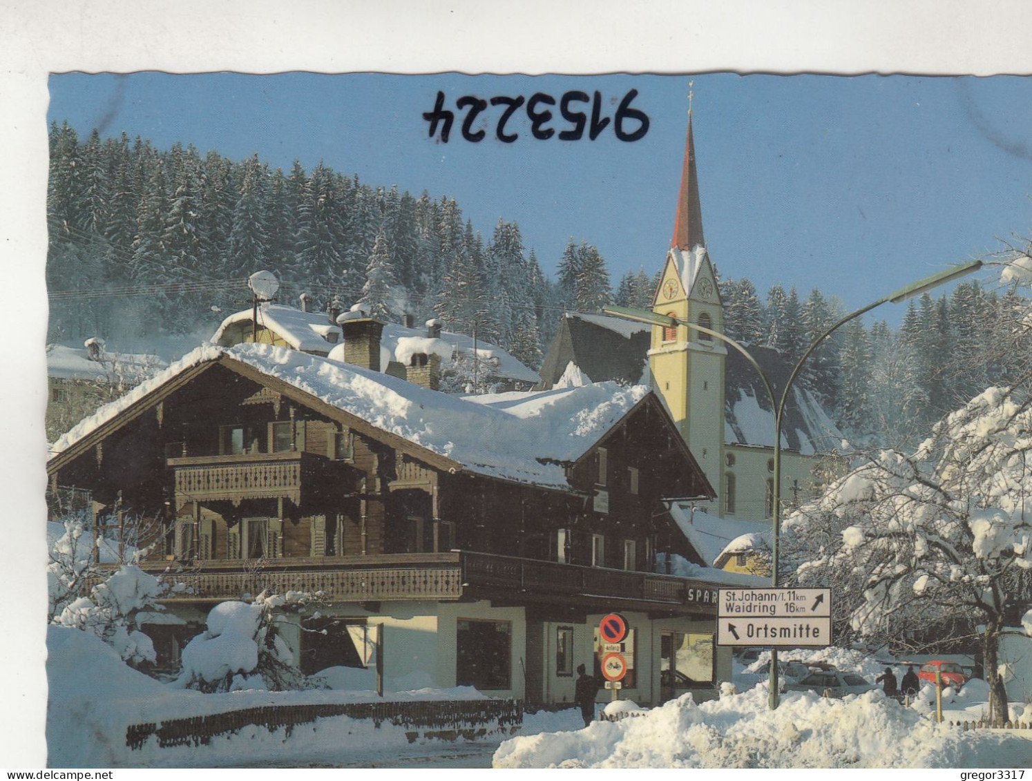 D1947) 3 Schöne AK FIEBERBRUNN - Tirol - Kirche Schwimmbad - Gasthof Lärchfilz Hochalm - Fieberbrunn