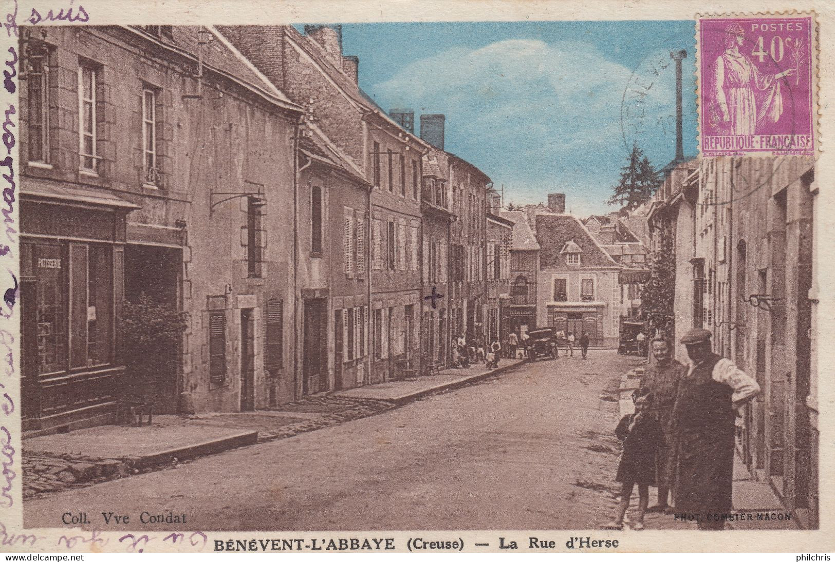 Bénévent-L'Abbaye - La Rue D'herse Peu Courante - Benevent L'Abbaye