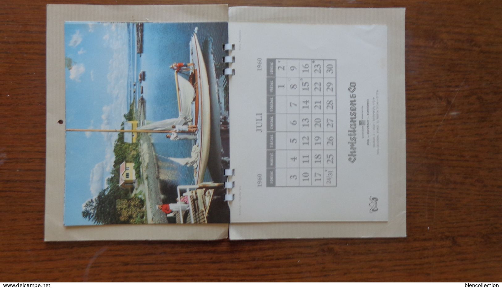Ett Ar I Norge , calendrier 1960 de Norvège