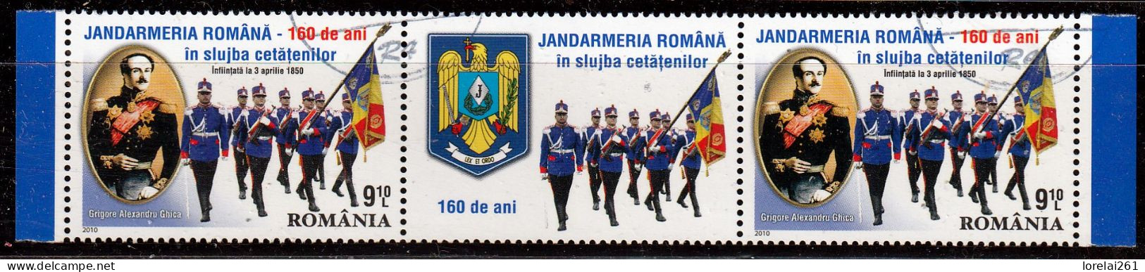 2010 - Gendarmerie Roumaine Mi No  6425 - Usado
