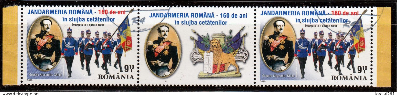 2010 - Gendarmerie Roumaine Mi No  6425 - Usado