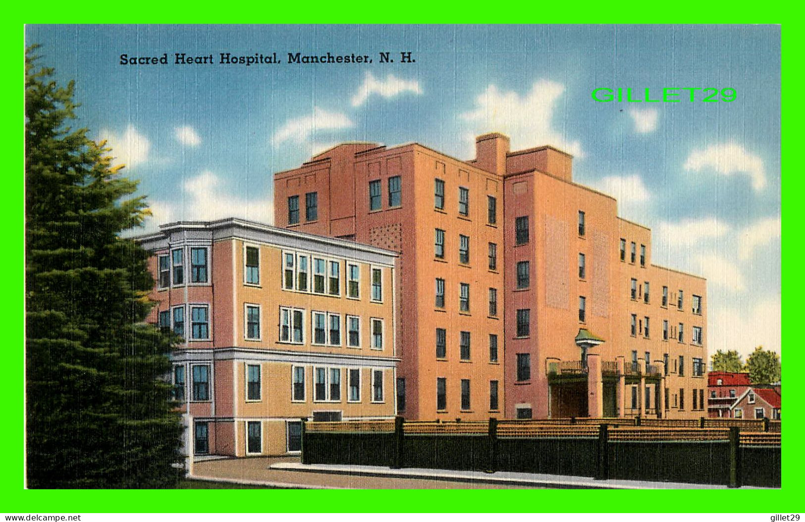 MANCHESTER, NH - SACRED HEART HOSPITAL - PUB. BY AMOSKEAG NEWS AGENCY - - Manchester