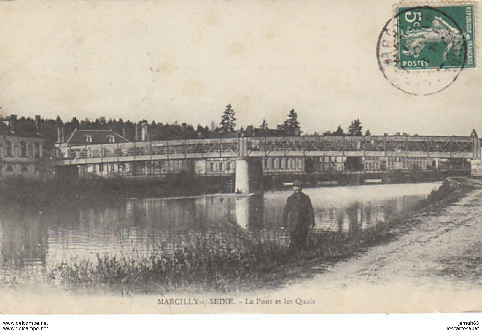 Marcilly Sur Seine Le Pont Et Les Quais (LOT A19) - Marcilly