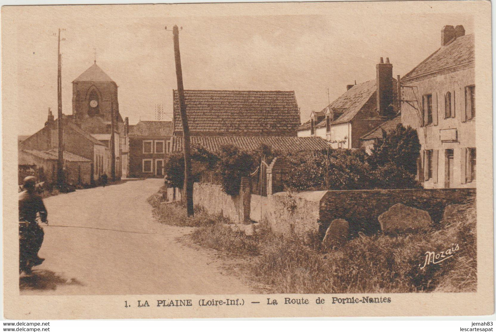 LA PLAINE LA ROUTE DE PORNIC NANTES  (LOT B24) - La-Plaine-sur-Mer