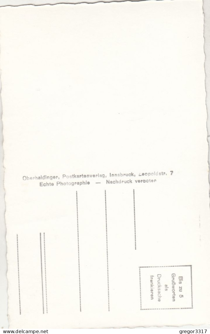 D1957) 2 Stück - UMHAUSEN - Ötztal - STUIBENFALL B. Umhausen - 2 Schöne Alte S/W AK - Umhausen