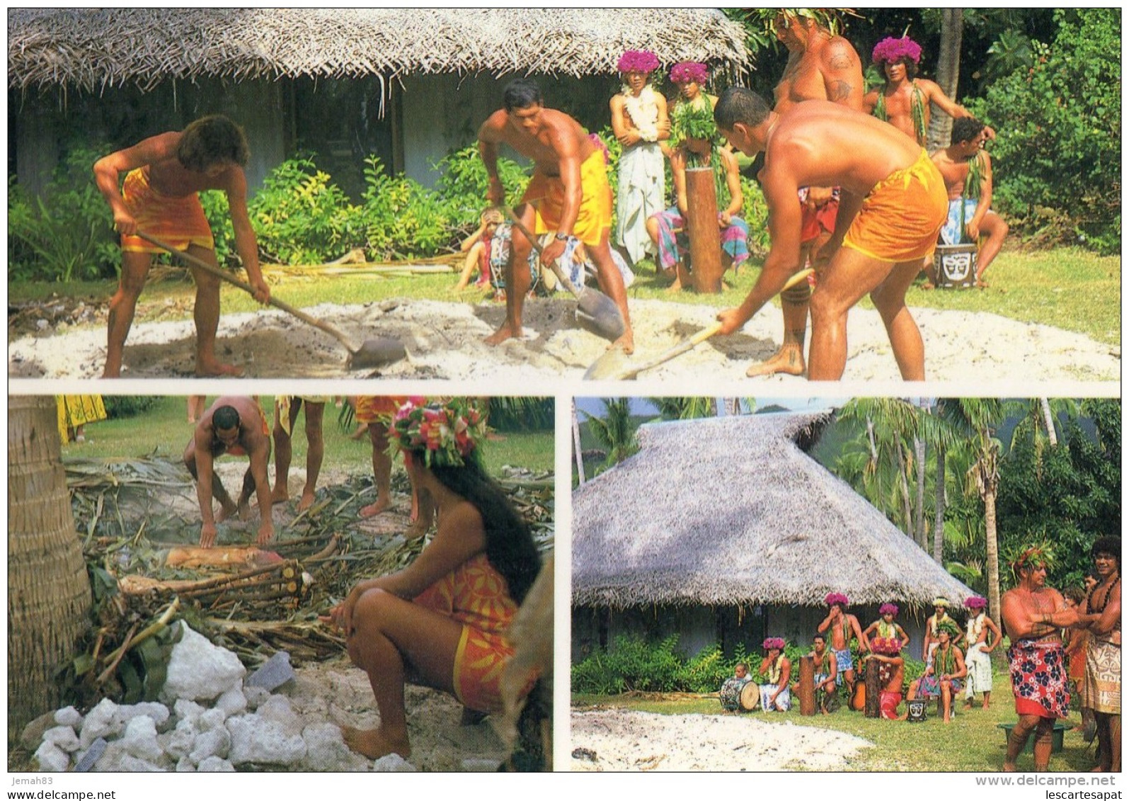 Tahiti Preparation Du Four Tahitien (LOT TA) - Océanie