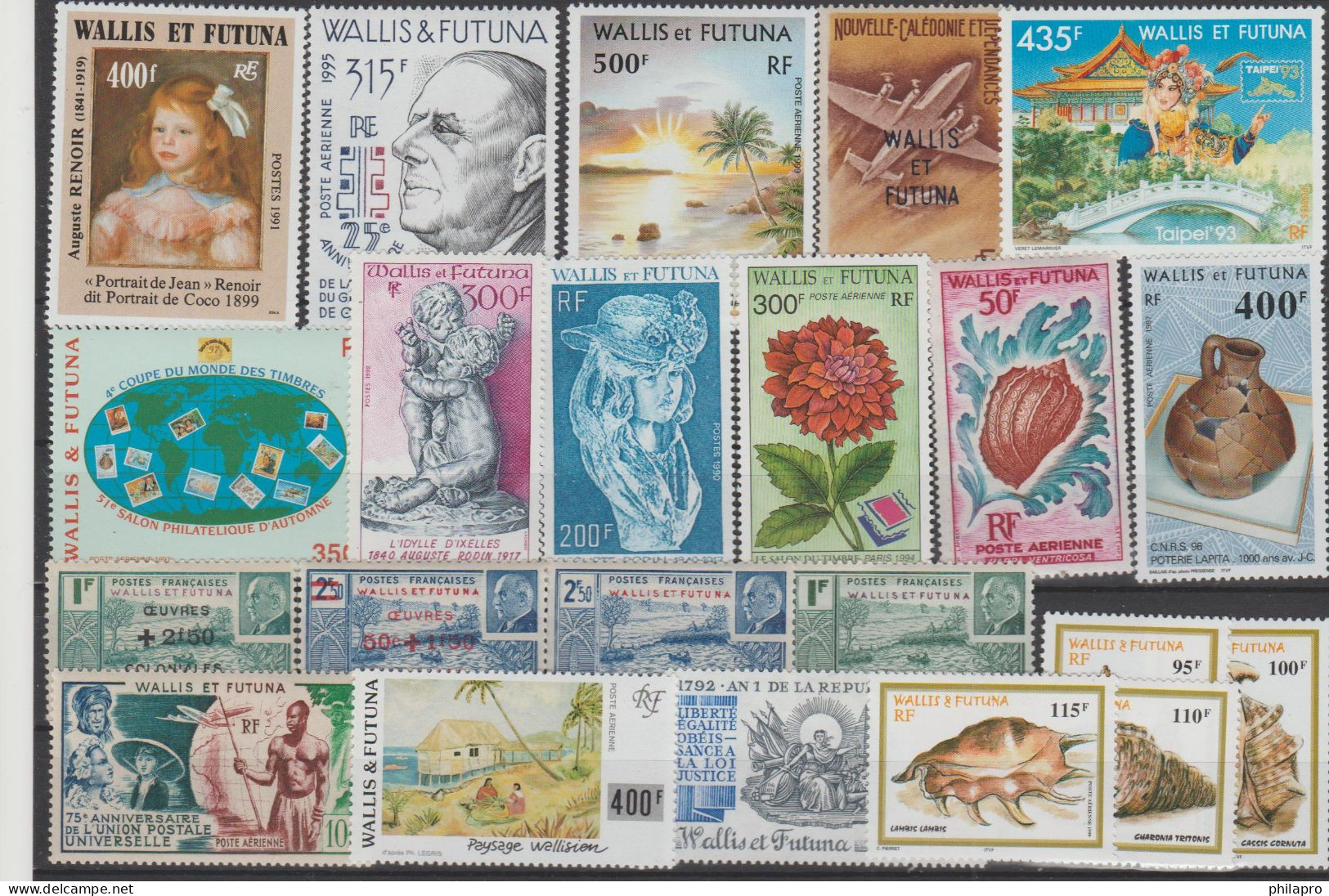 WALLIS ET FUTUNA  Lot **MNH  VF   Réf  T 1025 - Autres & Non Classés