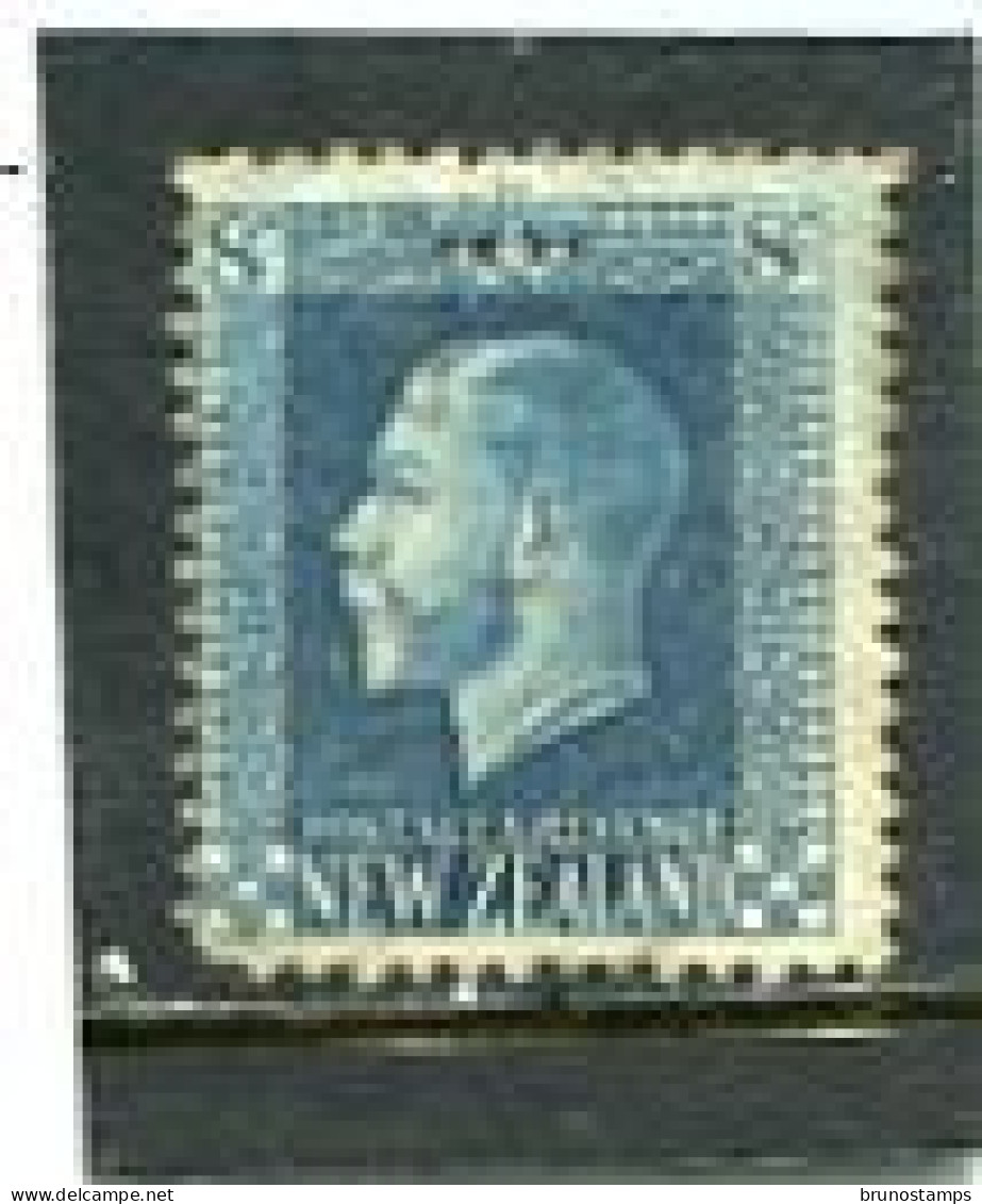 NEW ZEALAND - 1915  8d  KGV  BLUE   FINE USED  SG 427 - Gebraucht