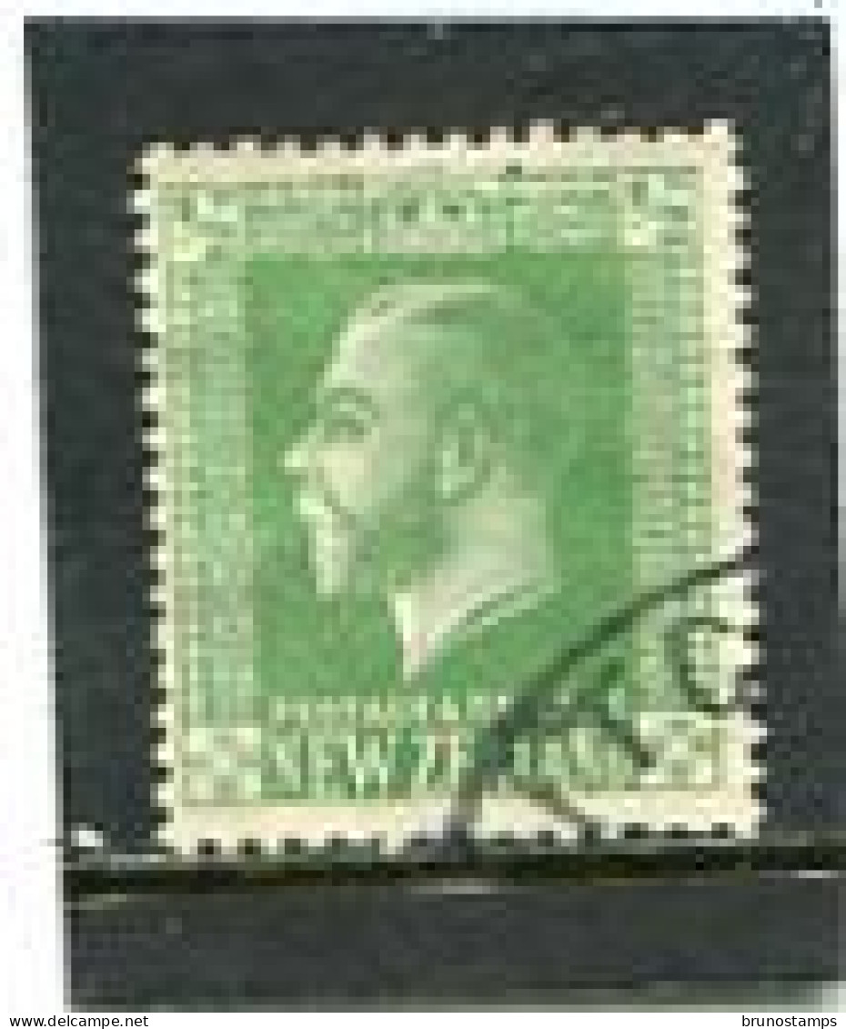 NEW ZEALAND - 1915  1/2d  KGV  GREEN  FINE USED  SG 435 - Usati