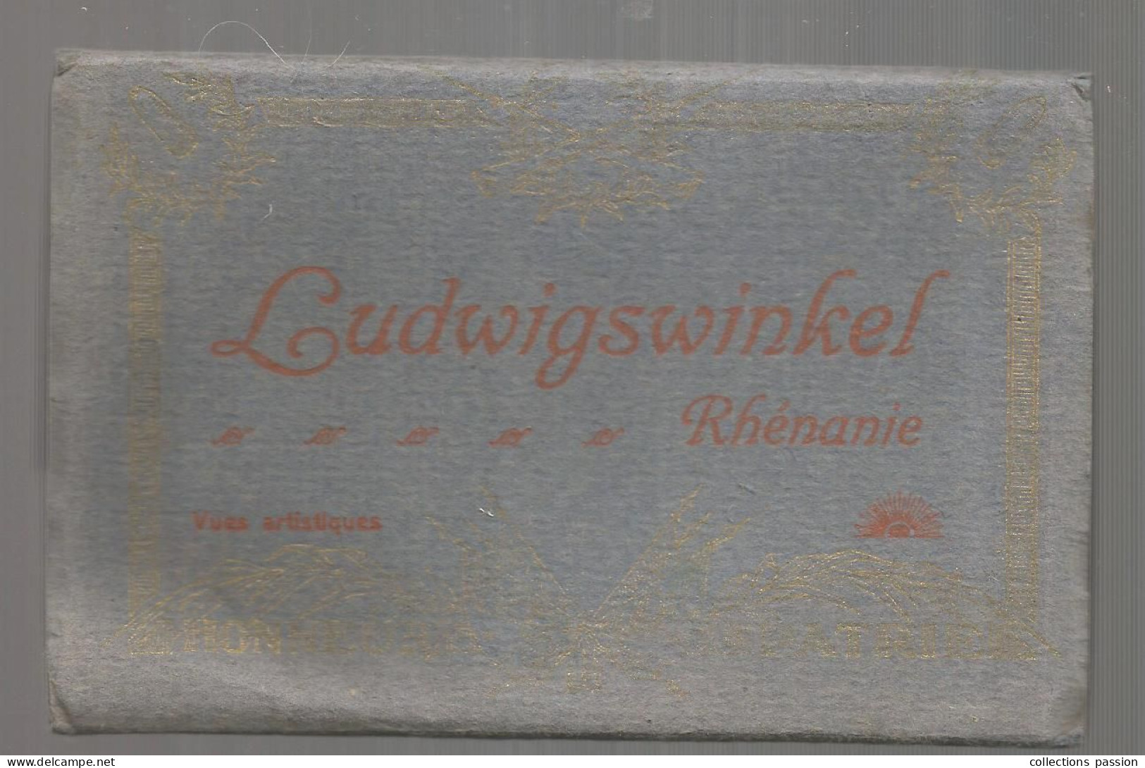 JC, Cp, Militaria, Camp De LUDWIGSWINKEL, ALLEMAGNE Puis Moselle(1922), Ed. C.a.p., CARNET DE 10 CARTES POSTALES - Soldatenfriedhöfen